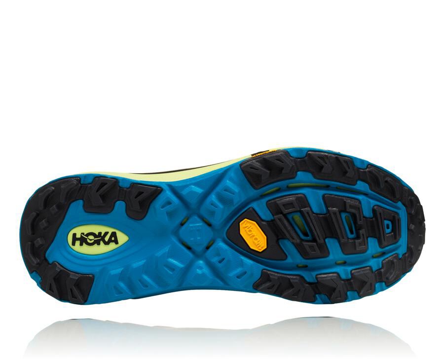 Hoka One One Spor Ayakkabı Erkek Siyah/Mavi - Mafate Speed 2 - XJ8726450